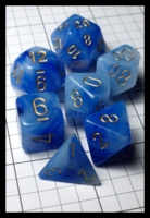 Dice : Dice - Dice Sets - Chessex Phantom Teal with Gold 27489 - Ebay Dec 2014